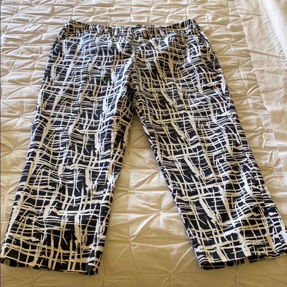 NWOT PREMISE capris size 10